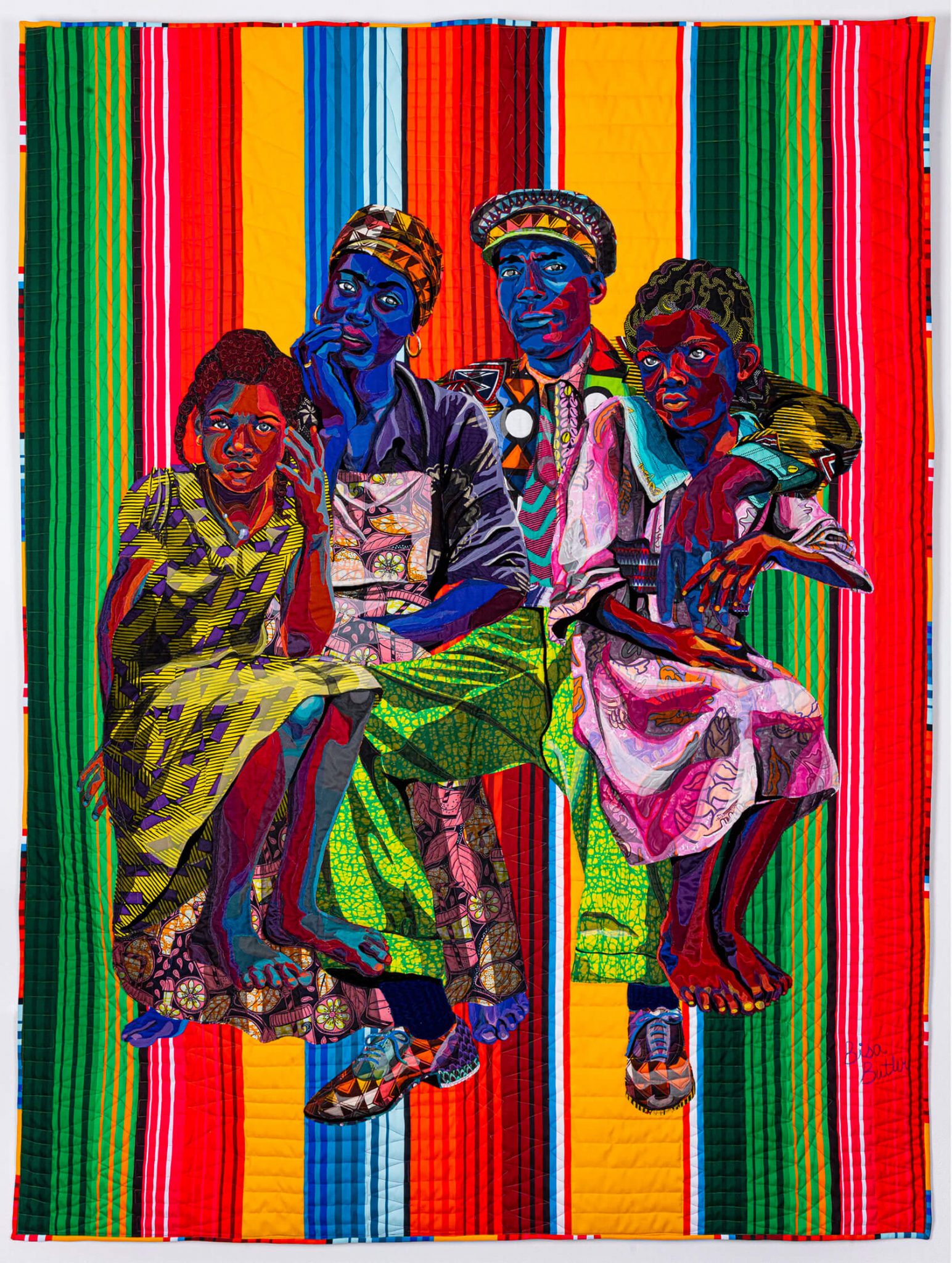 Colorful Quilted Artworks By Bisa Butler Daily Design Inspiration For 