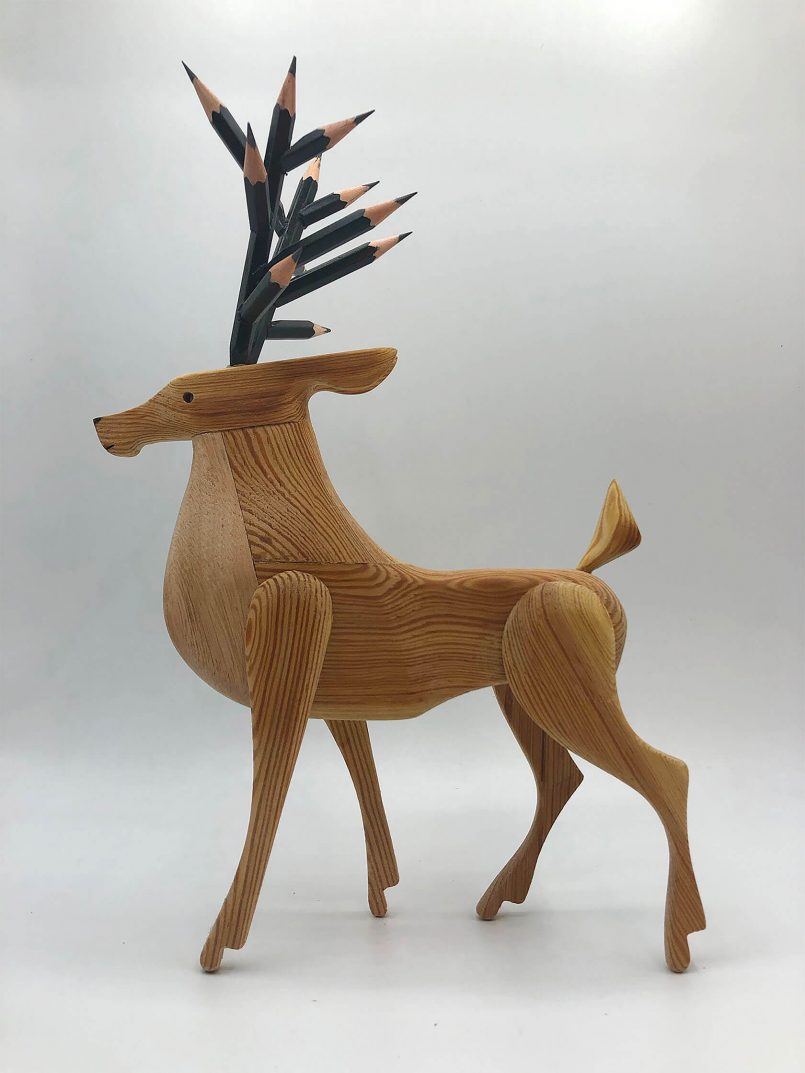 Amusing Wooden Animal Sculptures by Hugo Horita | Daily design ...