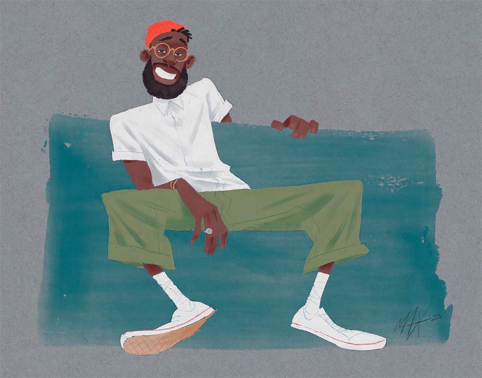 Procreate Inspiration Illustrations by Max Ulichney Daily design inspiration for creatives