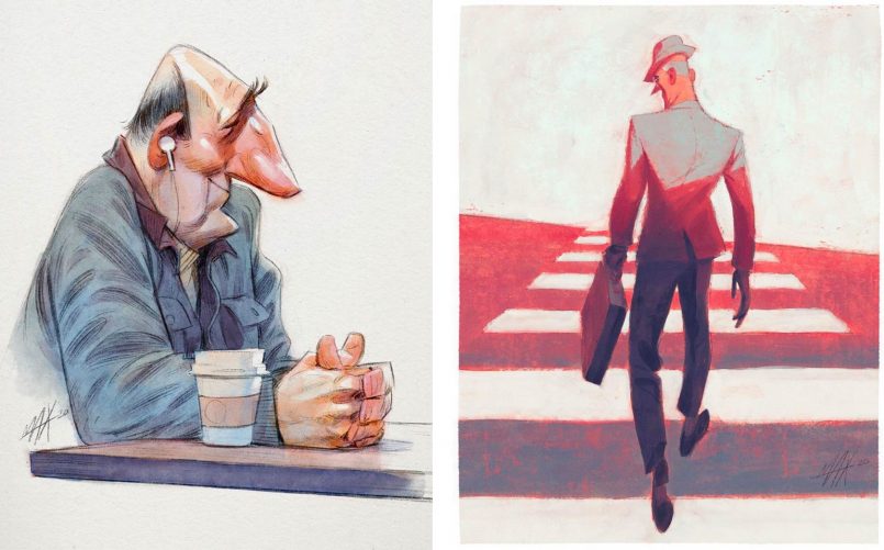 Procreate Inspiration Illustrations by Max Ulichney Daily design inspiration for creatives