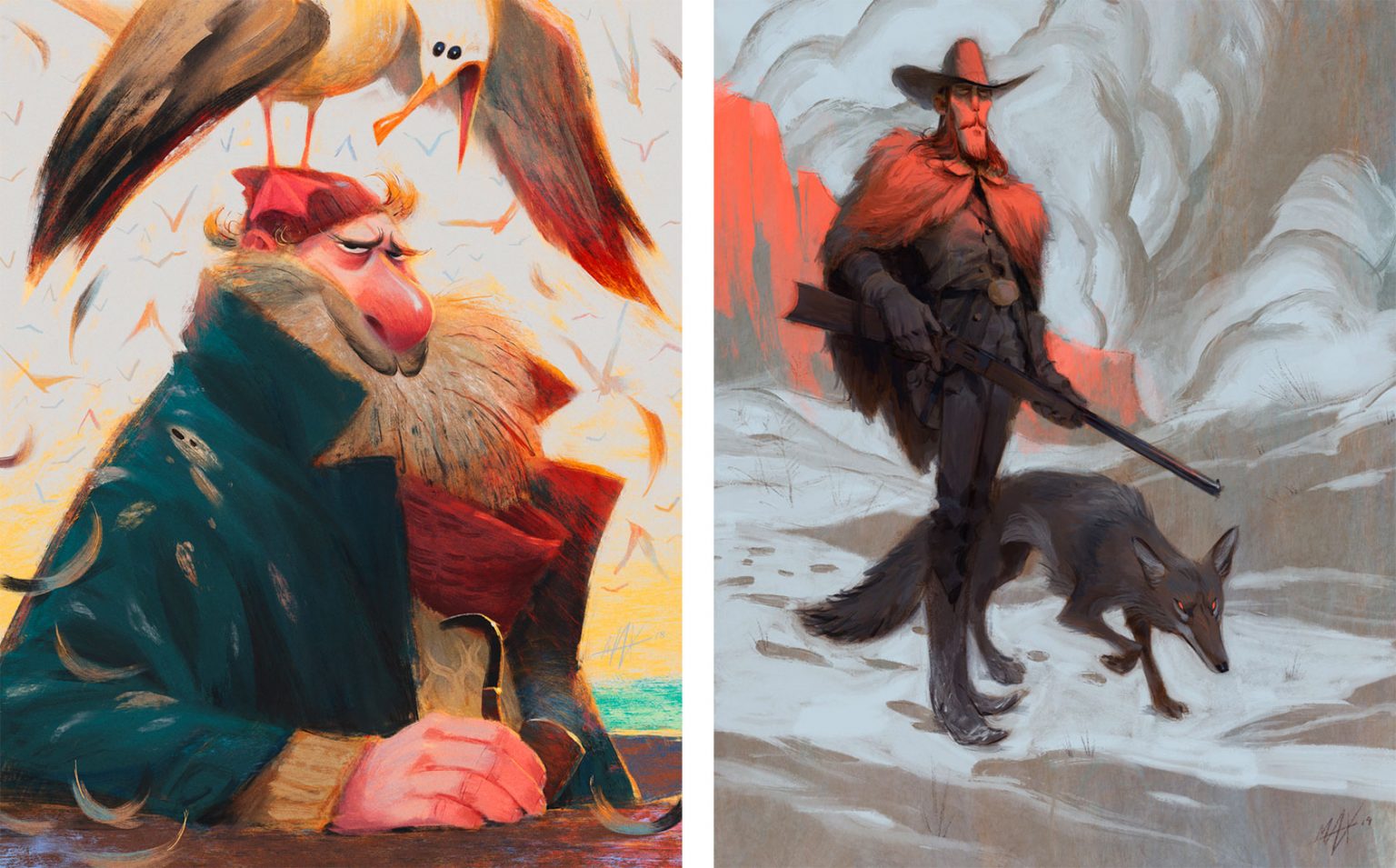 Procreate Inspiration Illustrations by Max Ulichney Daily design inspiration for creatives