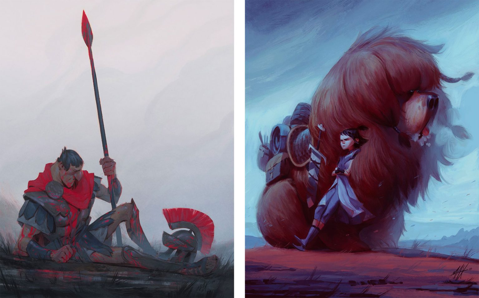 Procreate Inspiration Illustrations by Max Ulichney Daily design inspiration for creatives