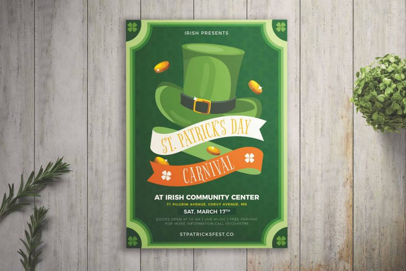 Design a St Patricks Day Poster