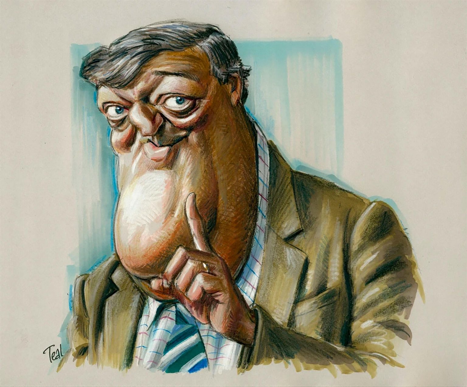 Fantastic Caricature Artworks by Adrian Teal | Daily design inspiration ...