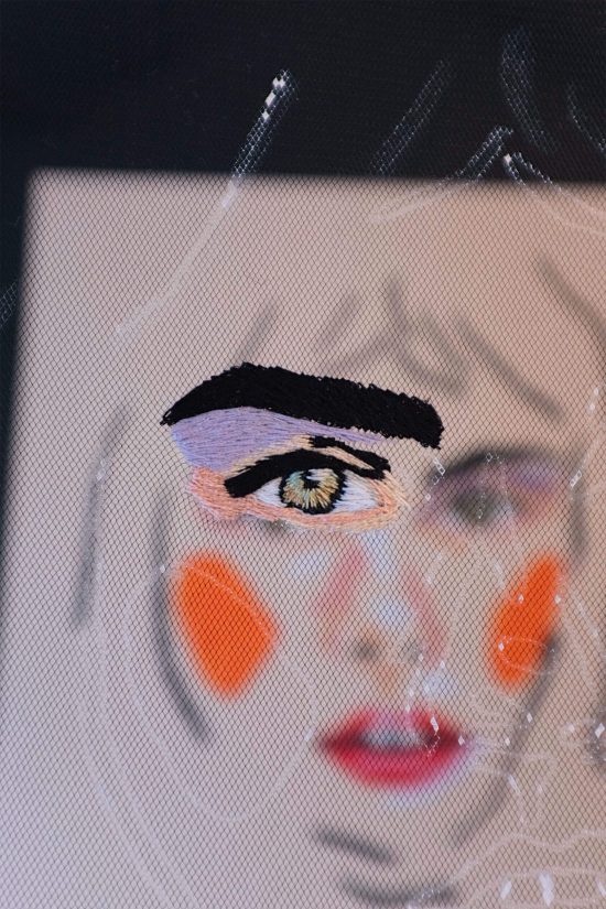 Contemporary Embroidered Portraits by Elena Obando | Daily design ...