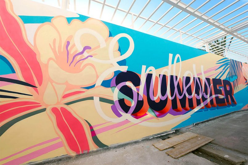 Lettering Murals by Nico Nerone | Daily design inspiration for ...