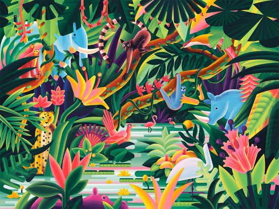 Bold & Colorful Illustrations by Mary Maka | Daily design inspiration ...