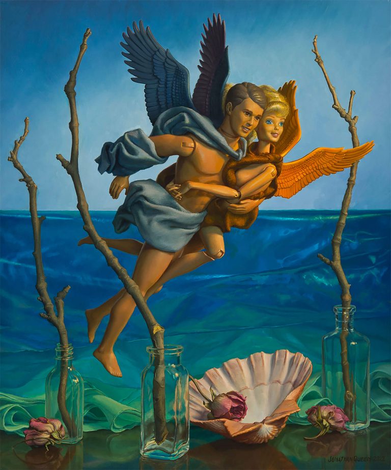 Toy Narrative Paintings by Jonathan Queen Daily design inspiration