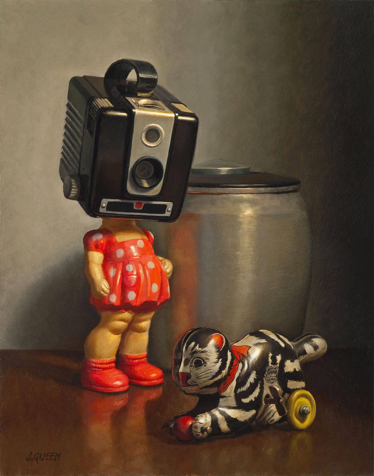 Toy Narrative Paintings by Jonathan Queen Daily design inspiration