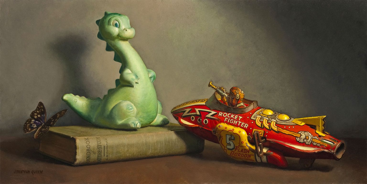 Toy Narrative Paintings by Jonathan Queen Daily design inspiration
