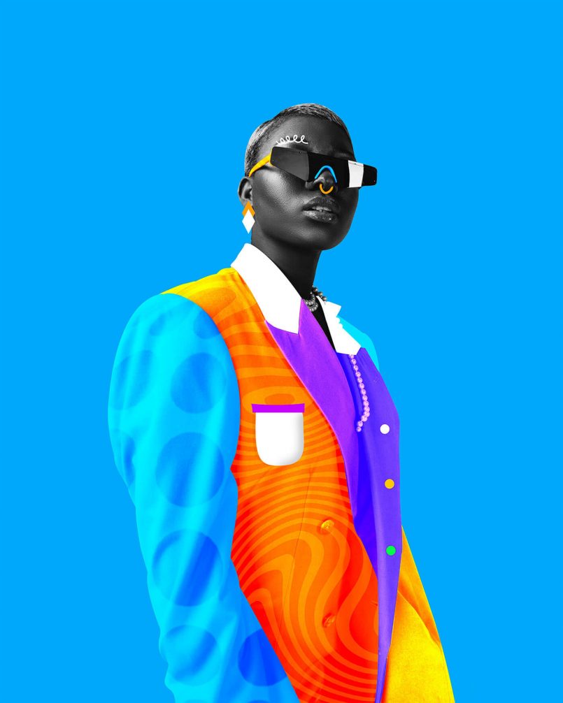 Color Maximalism: Collage Illustrations by Inioluwa Alabi | Daily ...