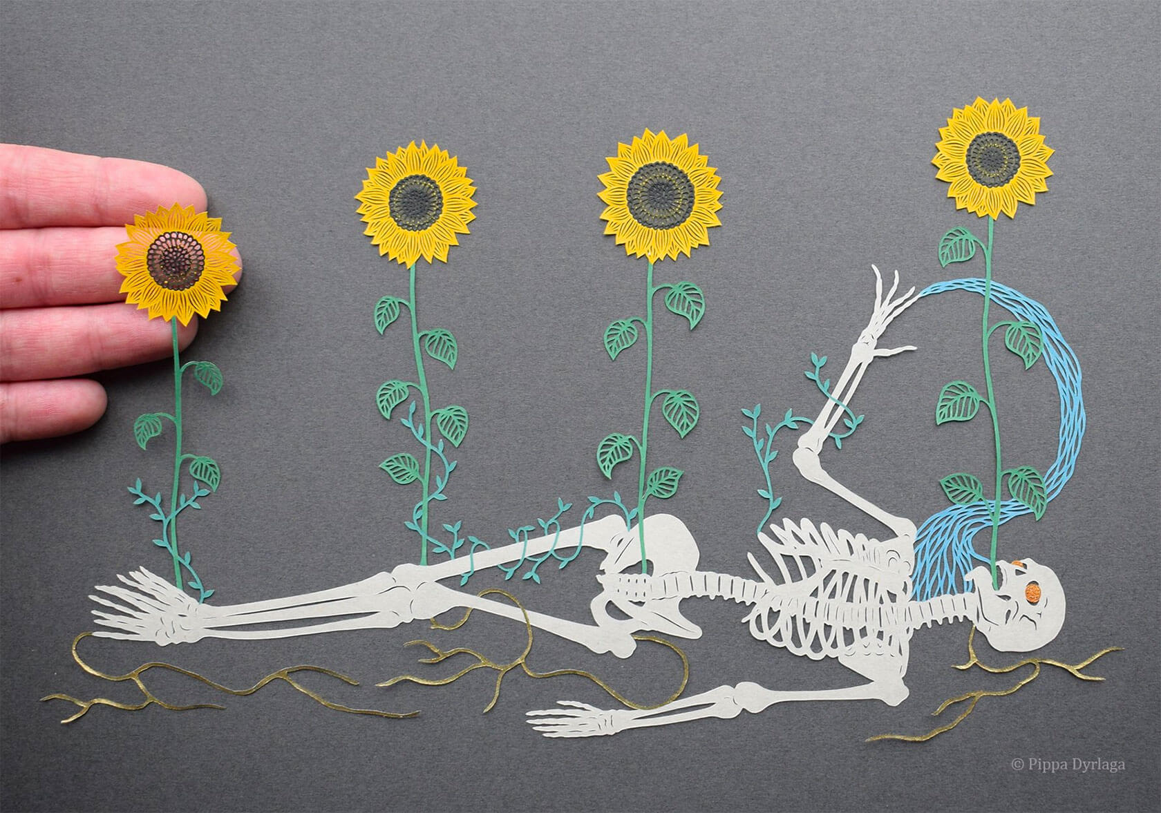 Brilliant Paper Art - Paper Cutting Artwork By Pippa Dyrlaga