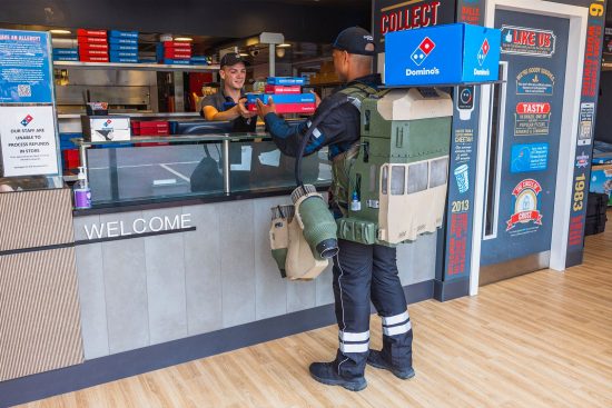 Behind the Scenes: Photographing the Viral Domino’s JetPack Pizza ...