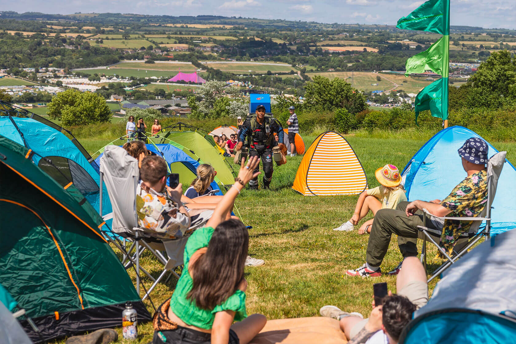 Behind the Scenes: Photographing the Viral Domino’s JetPack Pizza ...
