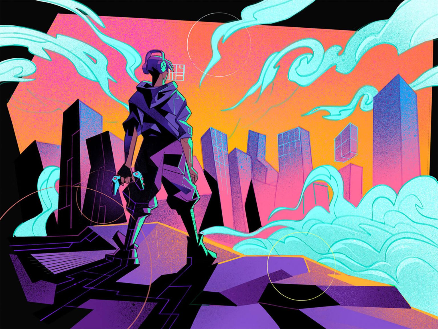 Dynamic Illustrations by Hurca | Daily design inspiration for creatives ...