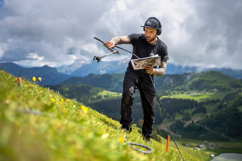 Large-Scale Paintings on Grass by Saype | Daily design inspiration for ...