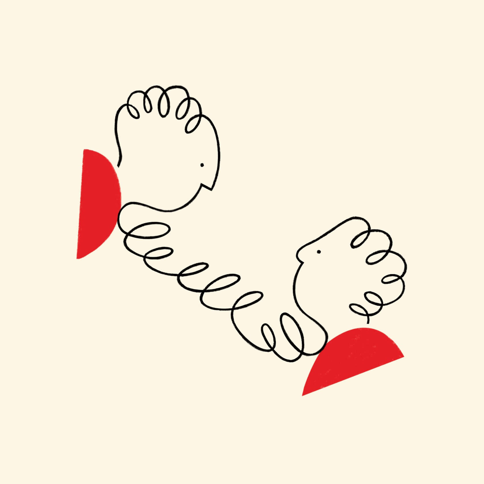 Minimal and simple illustrations by Agathe Sorlet
