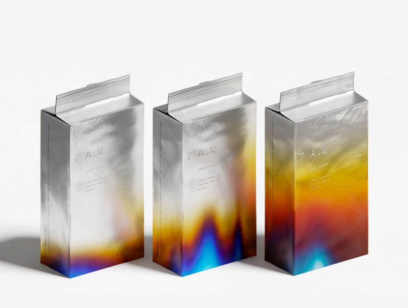 7 A.M Coffee Packaging Design by Omsky Studio | Daily design ...