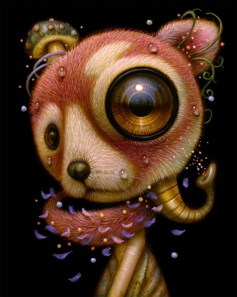 Fantastical Creatures: Acrylic Paintings by Naoto Hattori | Daily ...