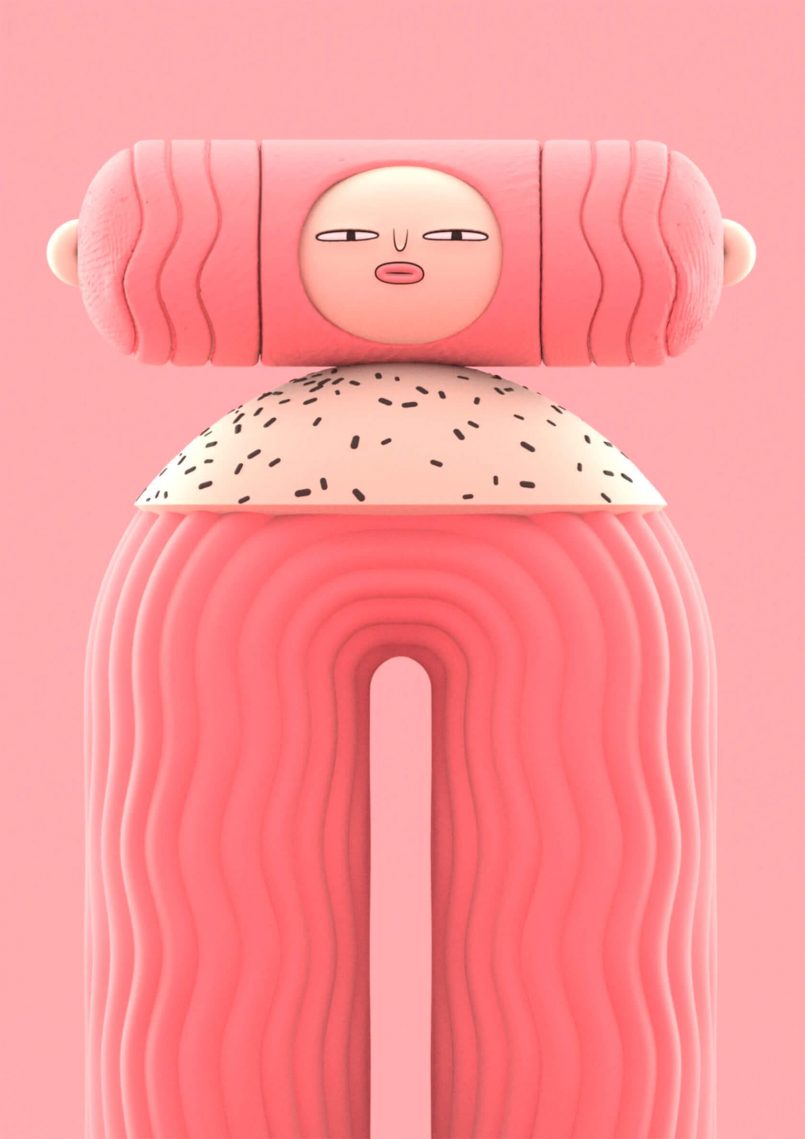 Fun 3D Characters & Motion Design by Laurie Rowan | Daily design ...
