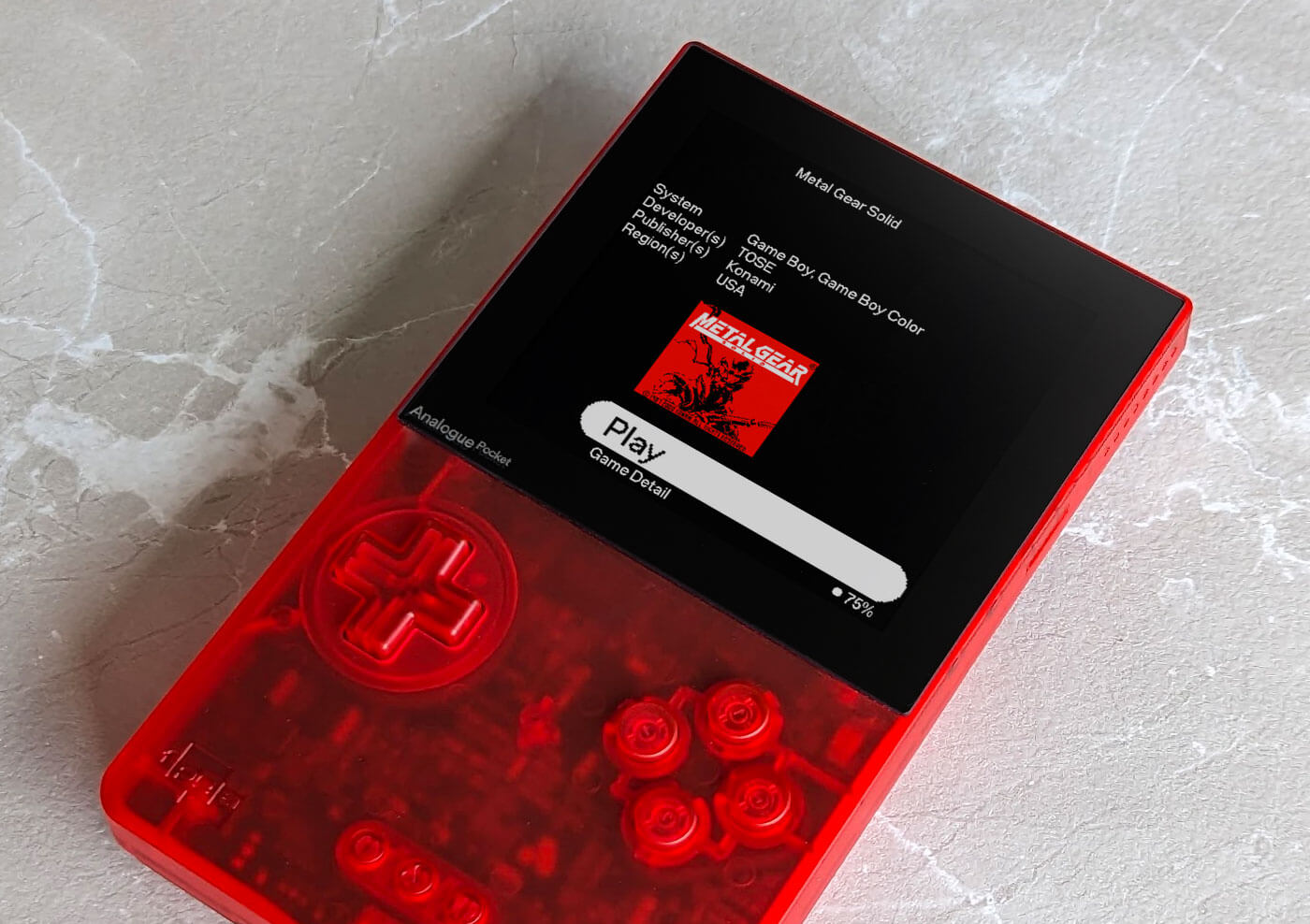 First Look: Analogue Pocket Transparent Red Limited Edition, Daily design  inspiration for creatives