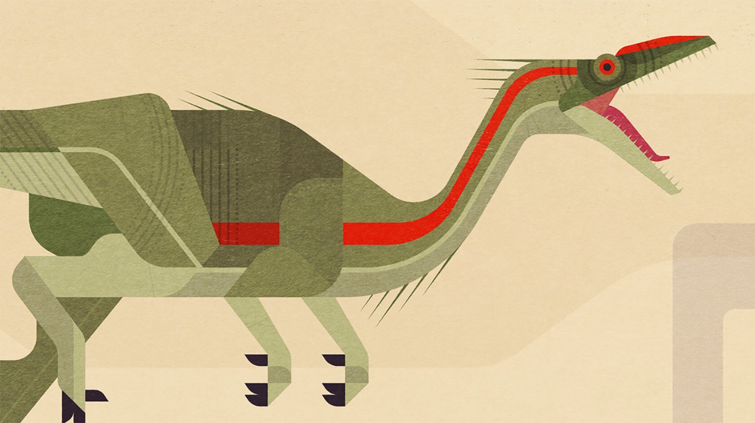 The Age of Dinosaurs: Museum Graphics by Bart De Keyzer | Daily design ...