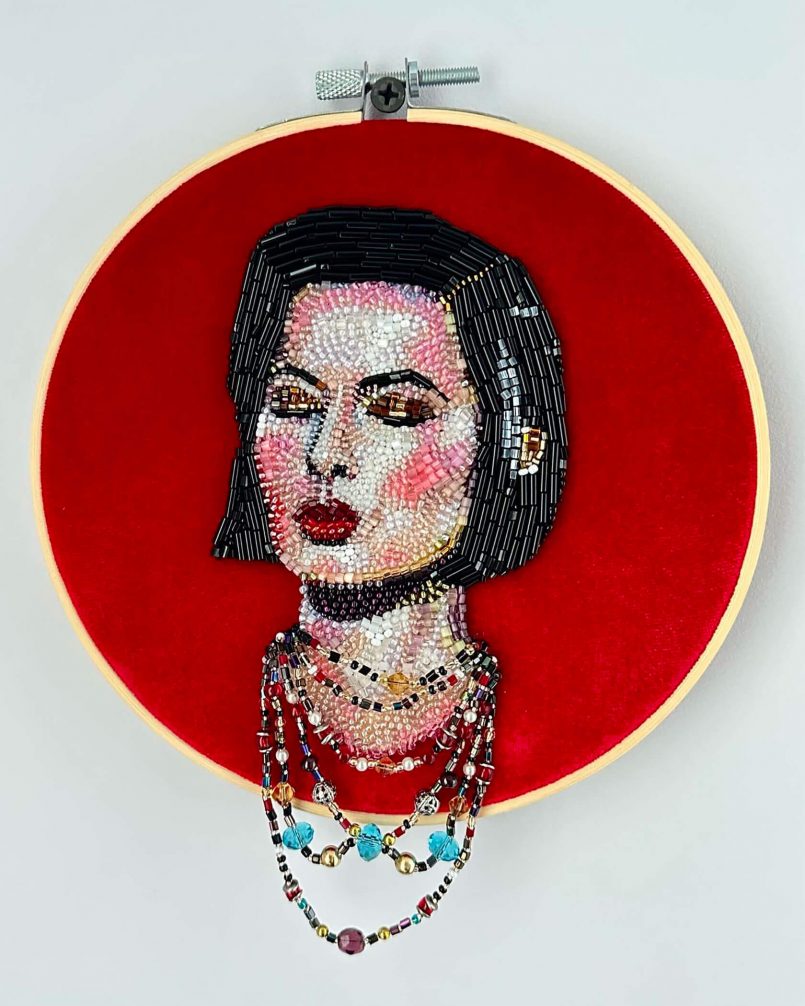 Pop Culture-Inspired Bead Embroidery Artworks by Shalfetr | Daily ...