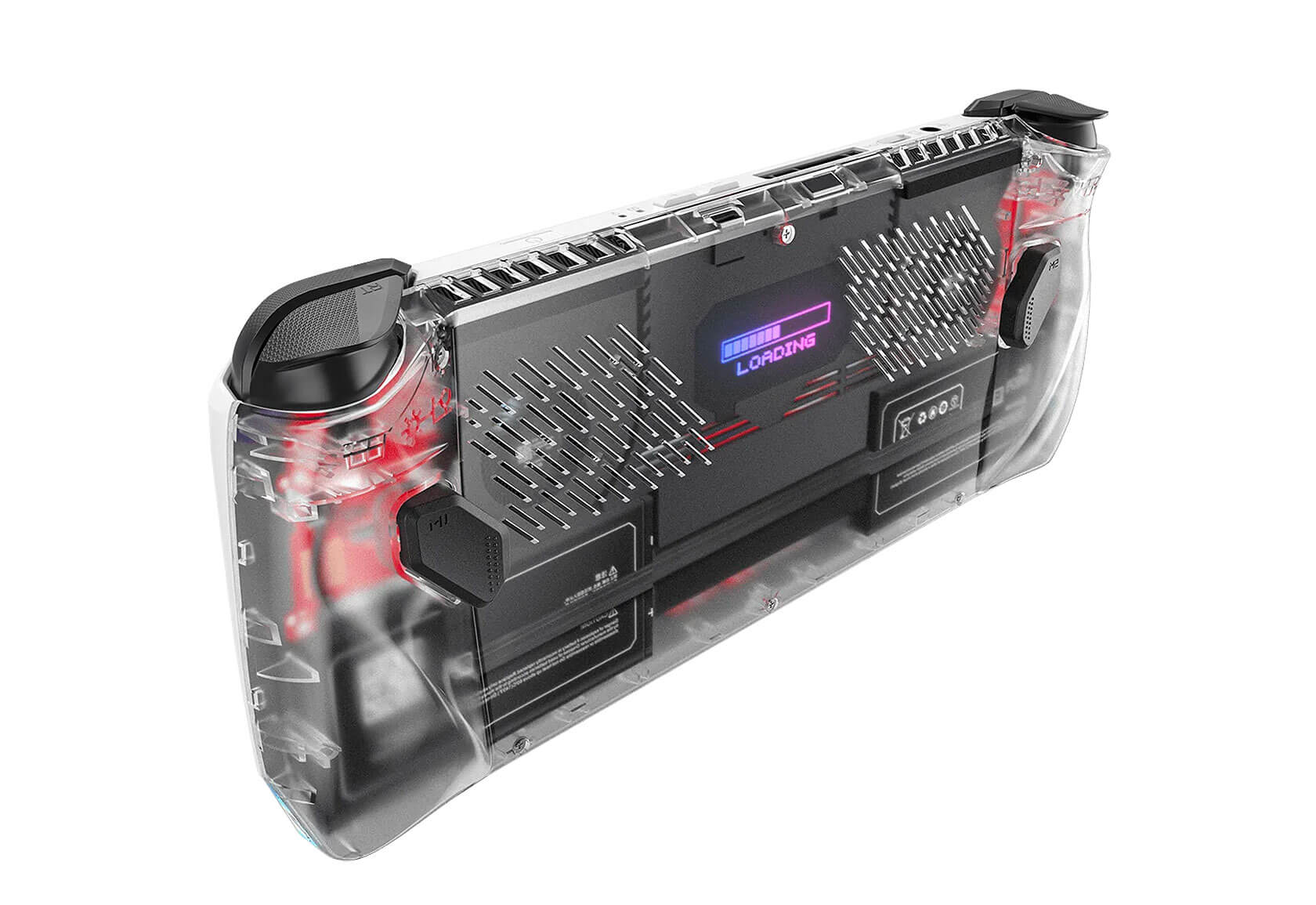 Make Your Rog Ally See Through With This Transparent Rgb Backplate From