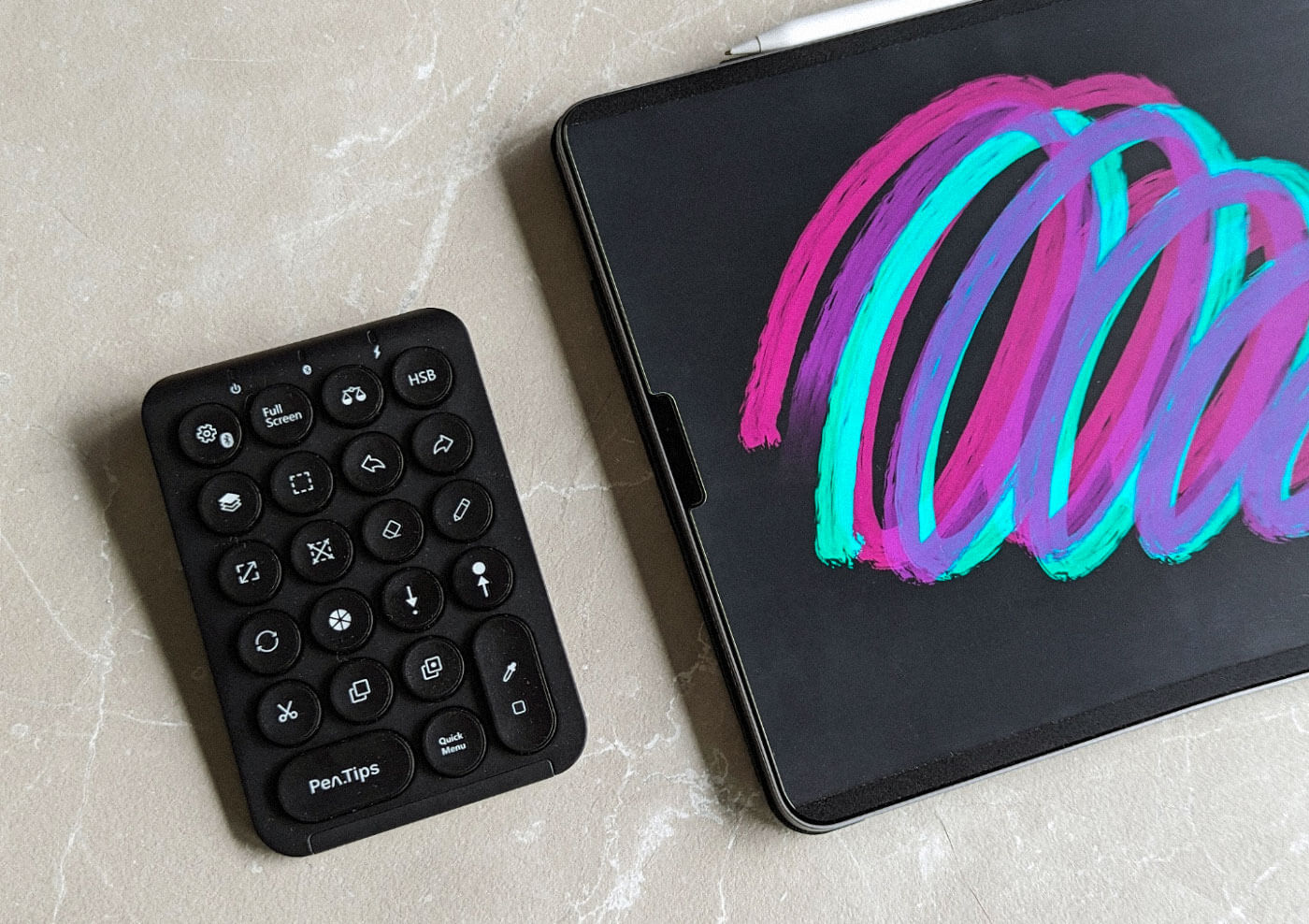 PenPad Review A Handy Shortcut Panel for Procreate Daily design
