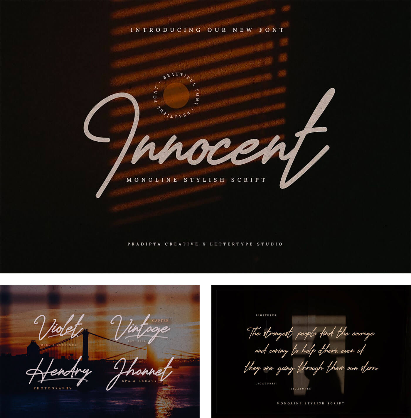 24 Best Fonts To Make An Impact In 2024 Daily Design Inspiration For   24 Fonts 03 Innocent 