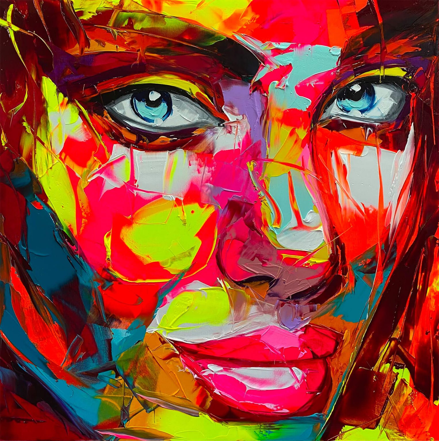 Expressive Portrait Paintings by Françoise Nielly | Daily design ...