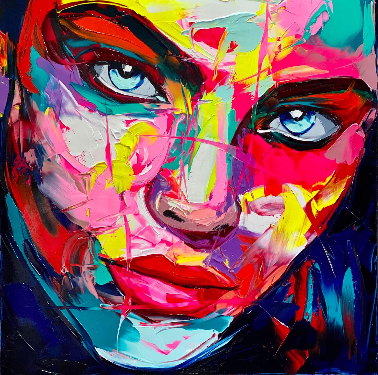 Expressive Portrait Paintings by Françoise Nielly | Daily design ...