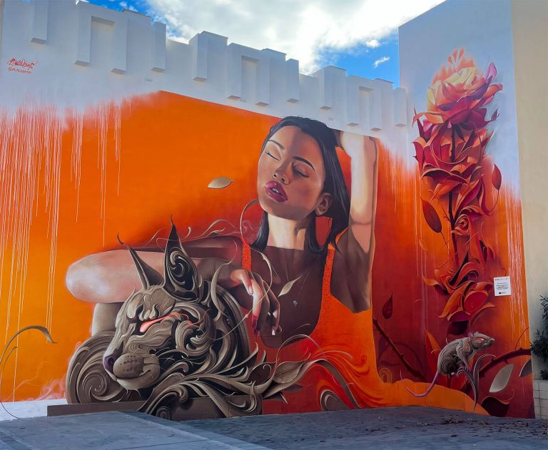 Large Scale Murals & Street Art by Bublegum Daily design inspiration