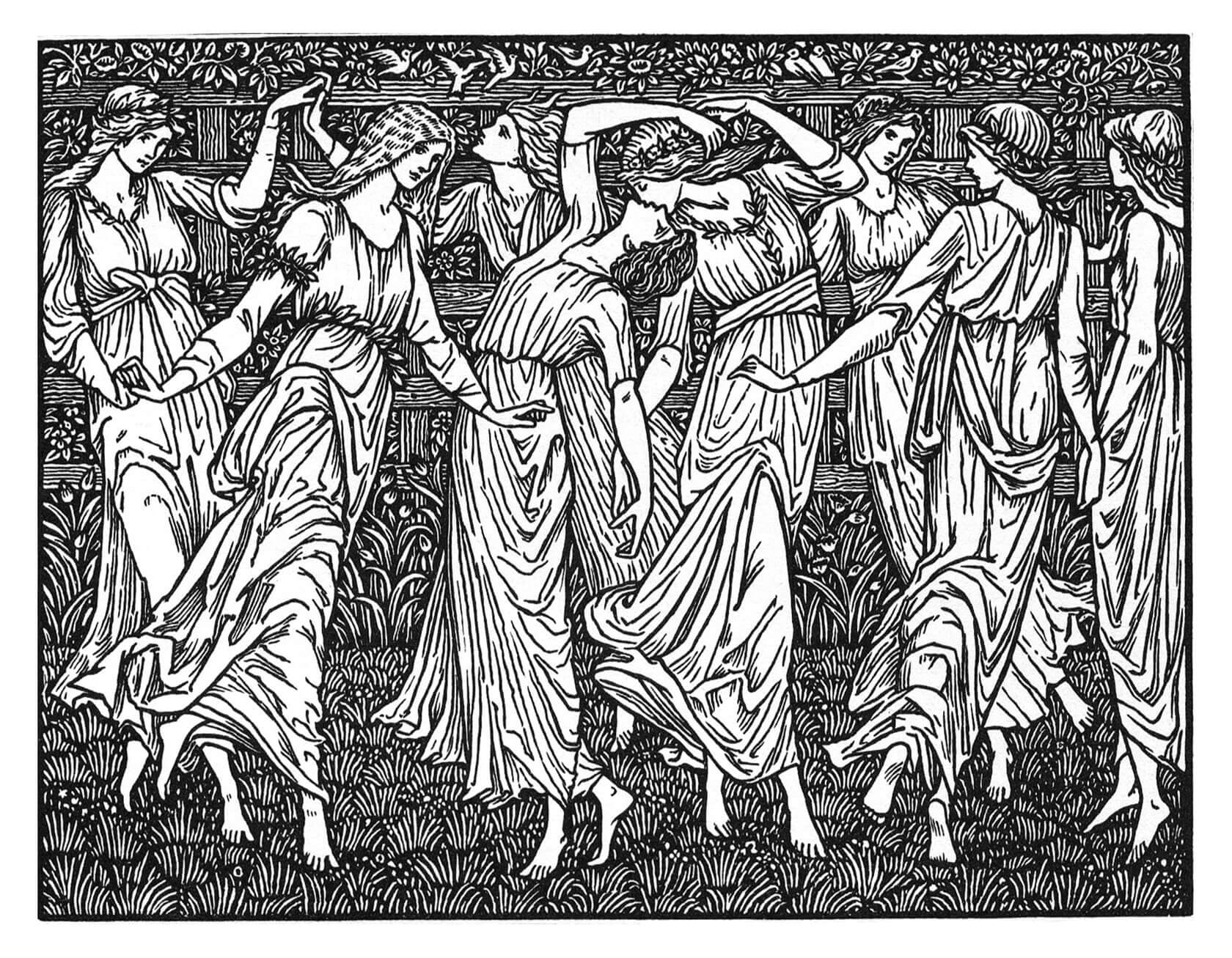 Exploring the Most Beautiful Book Ever Designed The Kelmscott Chaucer Online Daily design