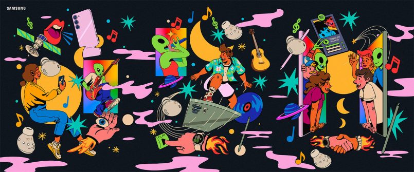 Fun & Colorful Illustrations by Fafo Ferrão | Daily design inspiration ...