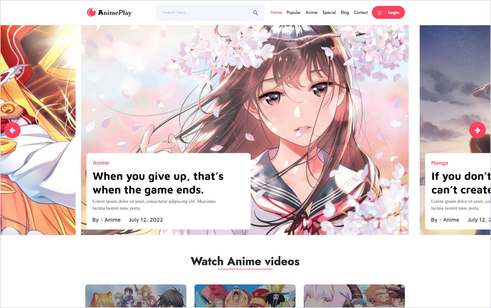 How to Create Your Own Manga & Anime Blog or Website using WordPress ...