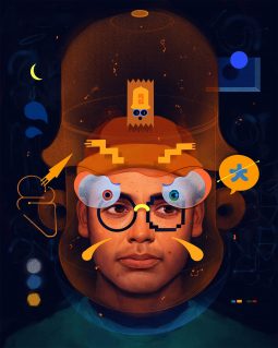 Multilayered Illustrated Portraits by Sam Rodriguez | Daily design ...