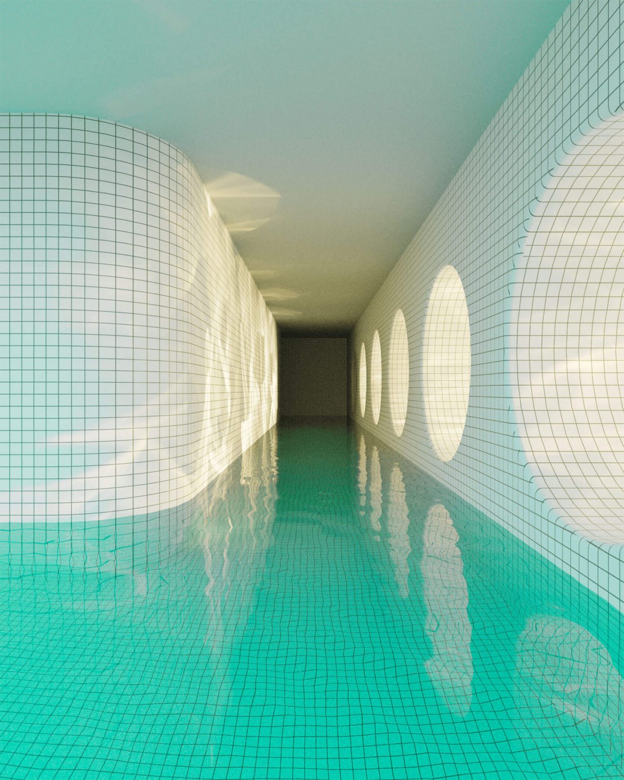 Dream Pools: Liminal Space Artworks by Jared Pike | Daily design