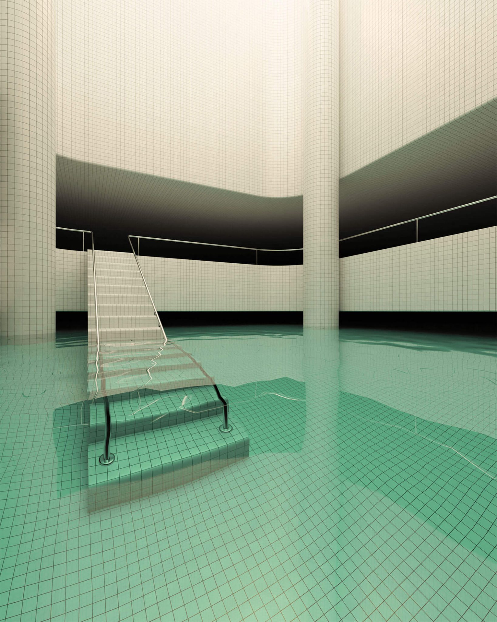 Dream Pools: Liminal Space Artworks by Jared Pike | Daily design ...