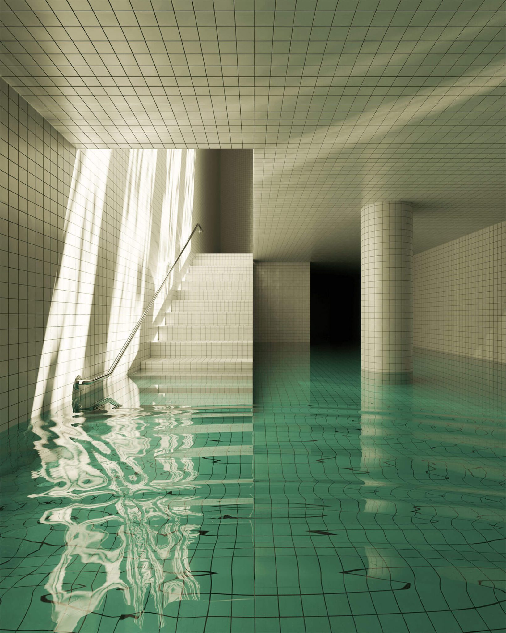 Dream Pools: Liminal Space Artworks by Jared Pike | Daily design ...