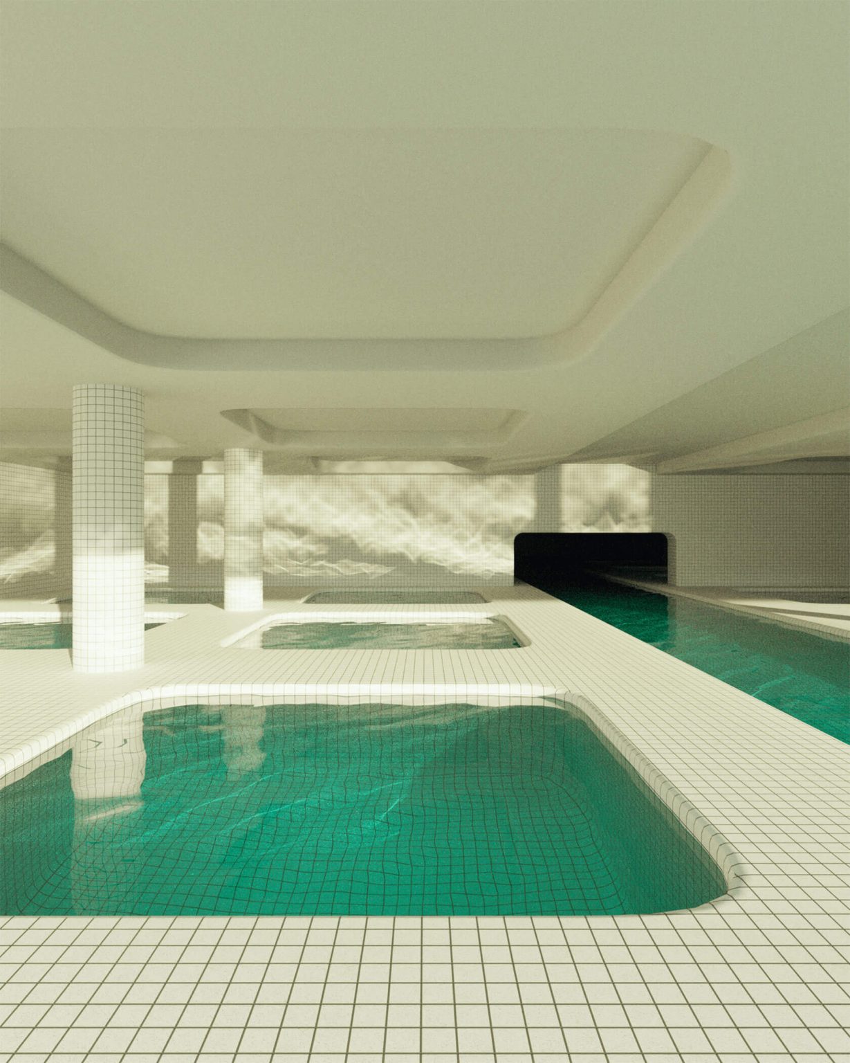 Dream Pools: Liminal Space Artworks by Jared Pike | Daily design ...