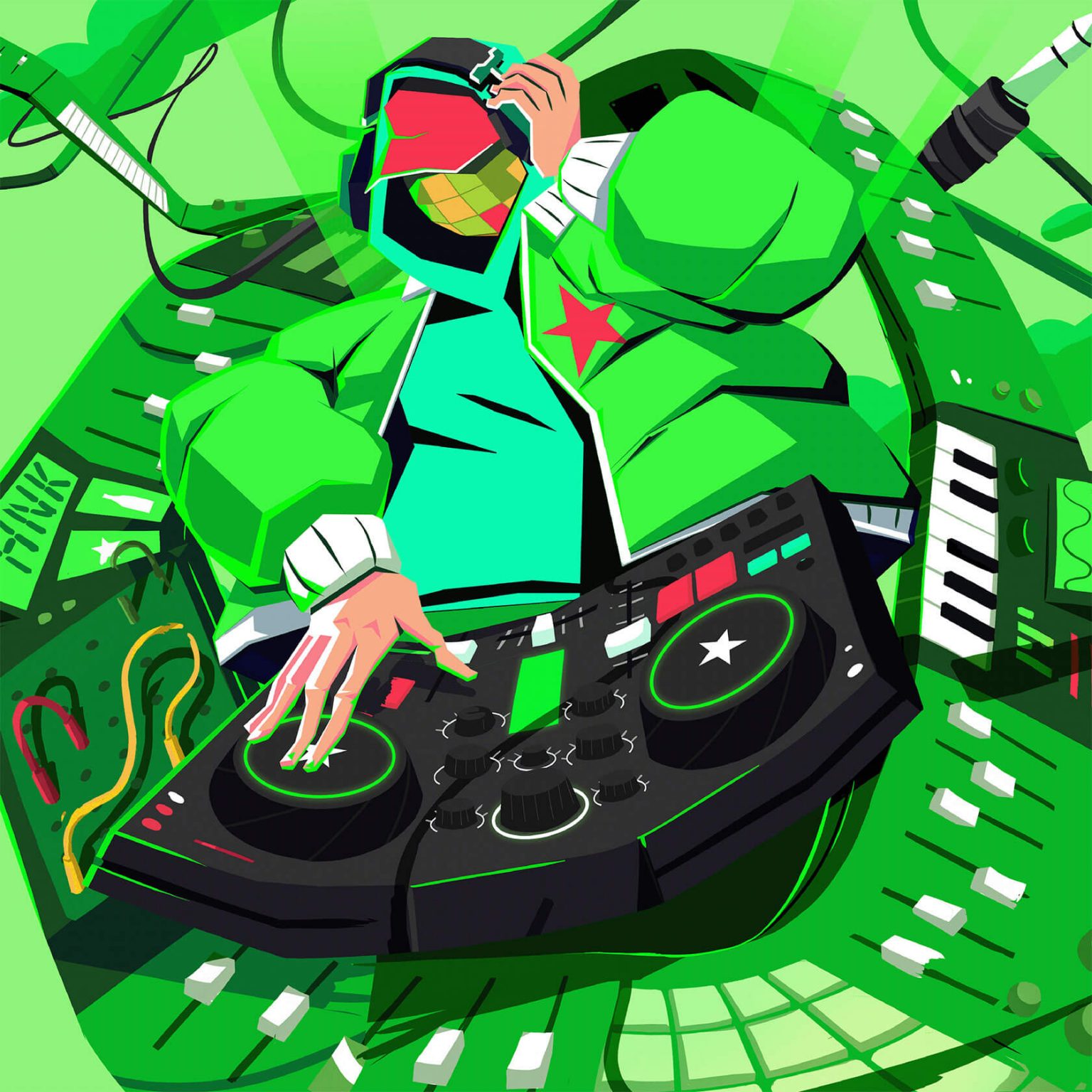 Energetic Animated Music Fusions by Le Cube | Daily design inspiration ...