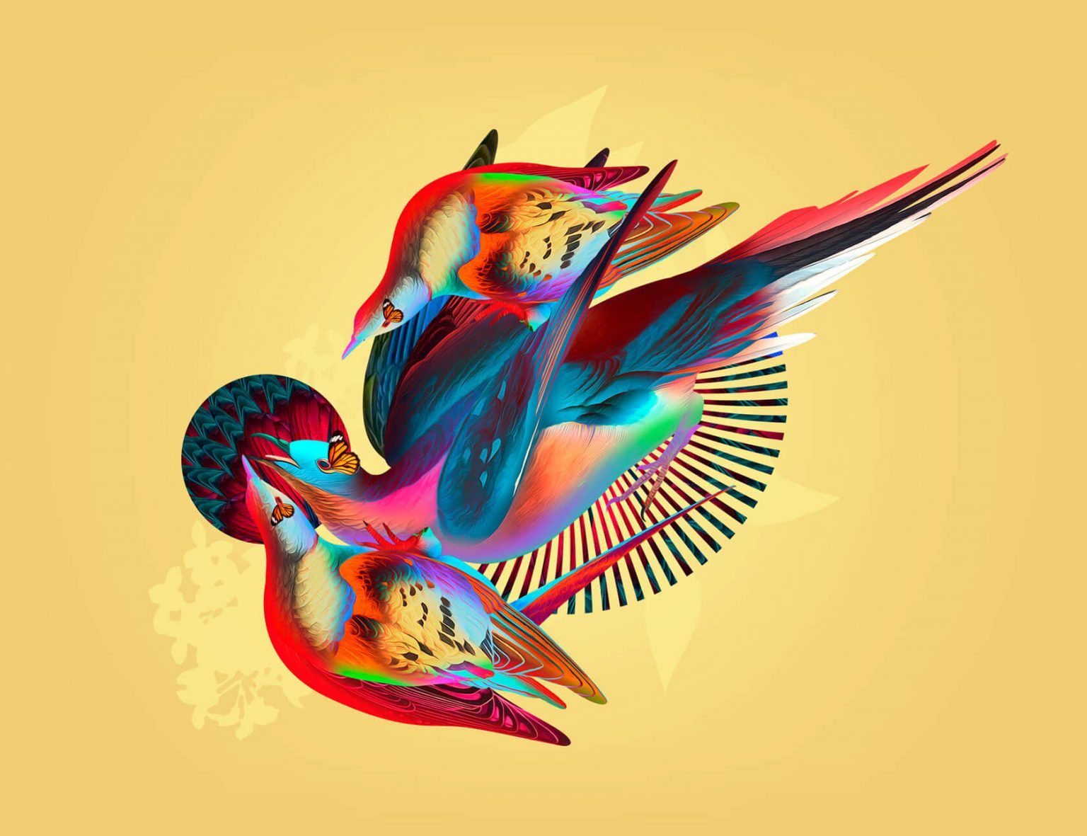 Wild Collages by Guillermo Flores Pacheco Daily design inspiration