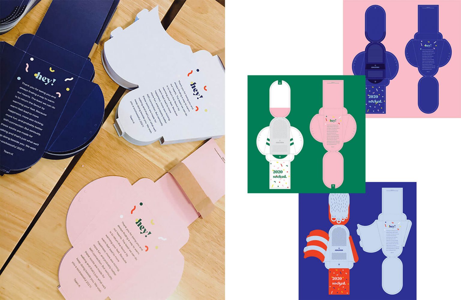 2020 Socked: Fun Packaging Design by Kreatives | Daily design ...