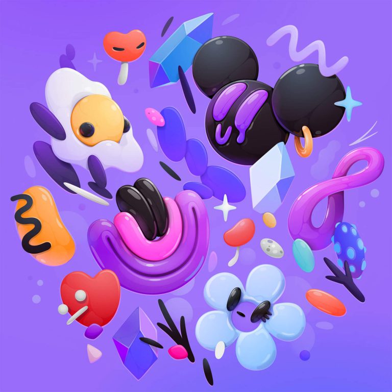Quirky & Colorful Digital Art Creations by Alexandra Zutto | Daily ...