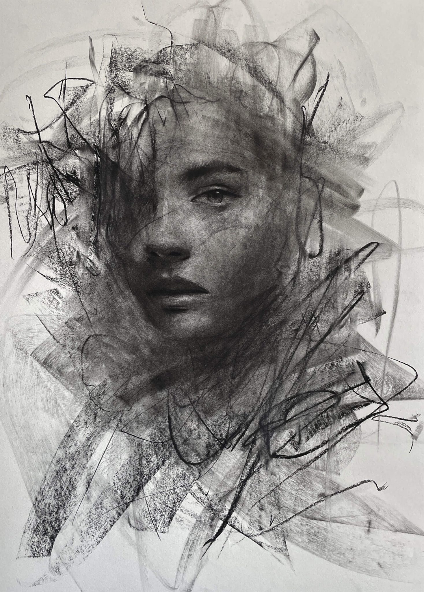 Expressive Portrait Drawings by Mad Charcoal | Daily design inspiration ...