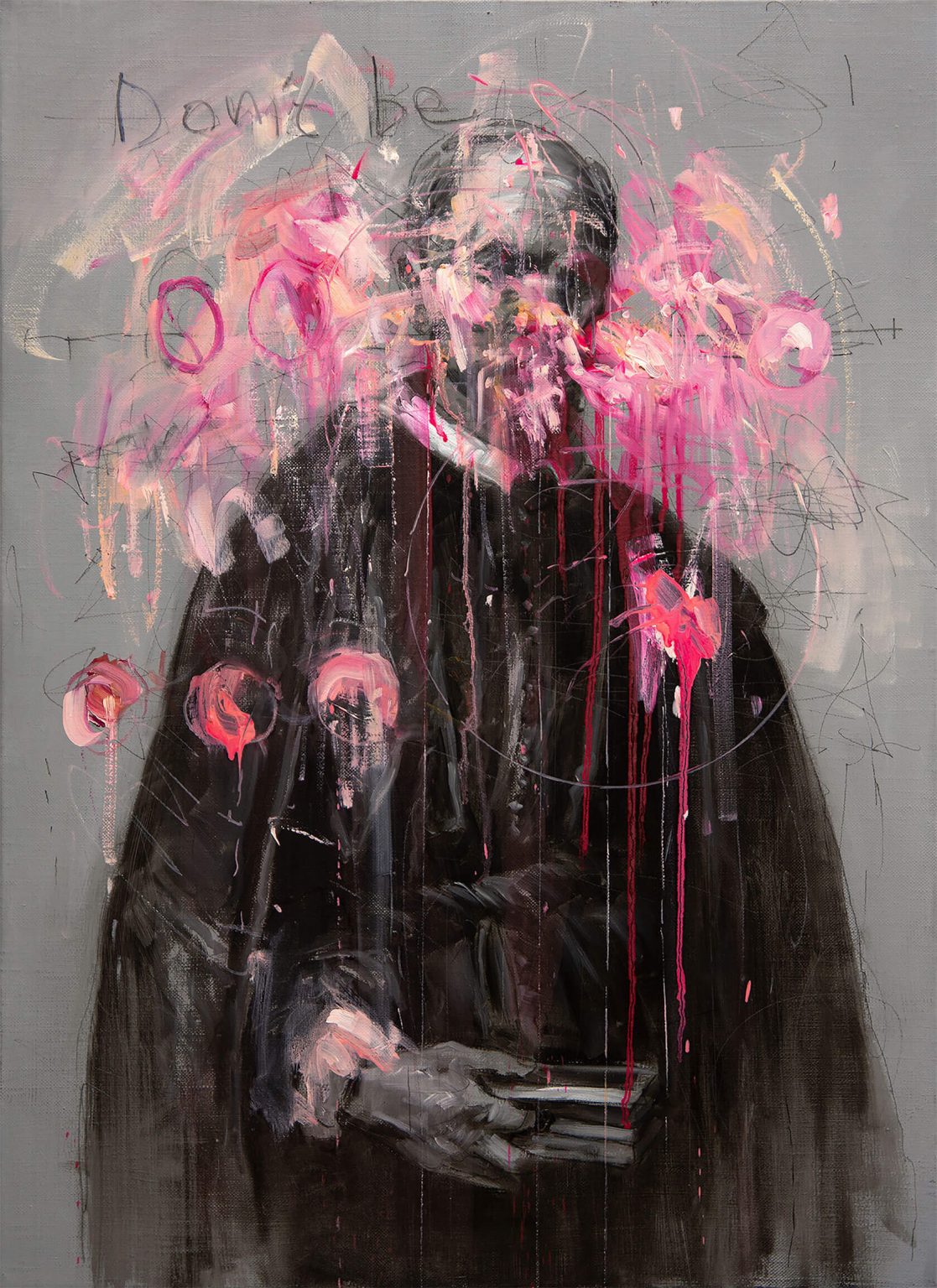 Distorted Figures: Paintings by Kim Byungkwan | Daily design ...