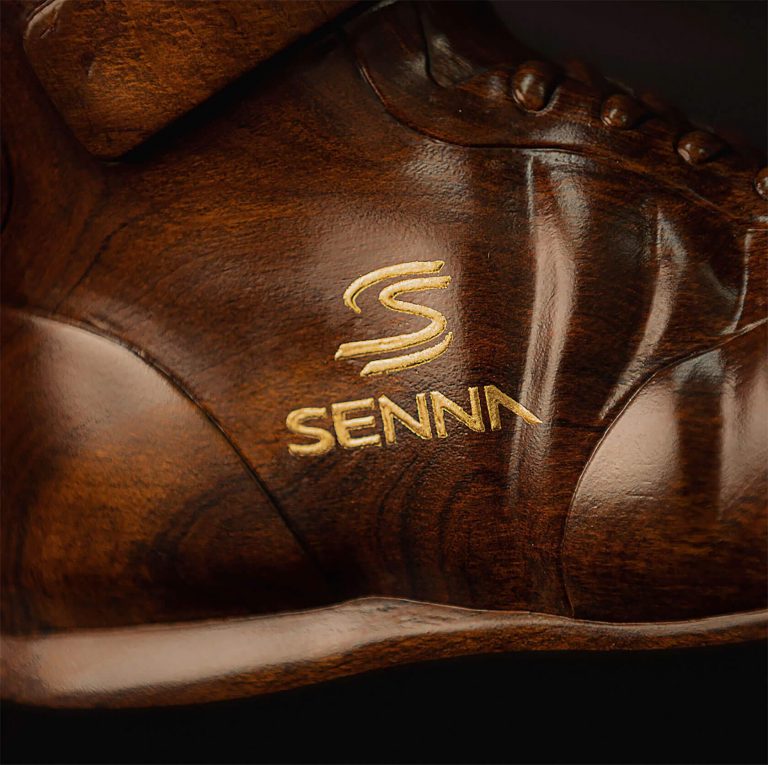 Ayrton Senna’s Legacy Shines in Cainã Gartner’s Striking Wooden ...