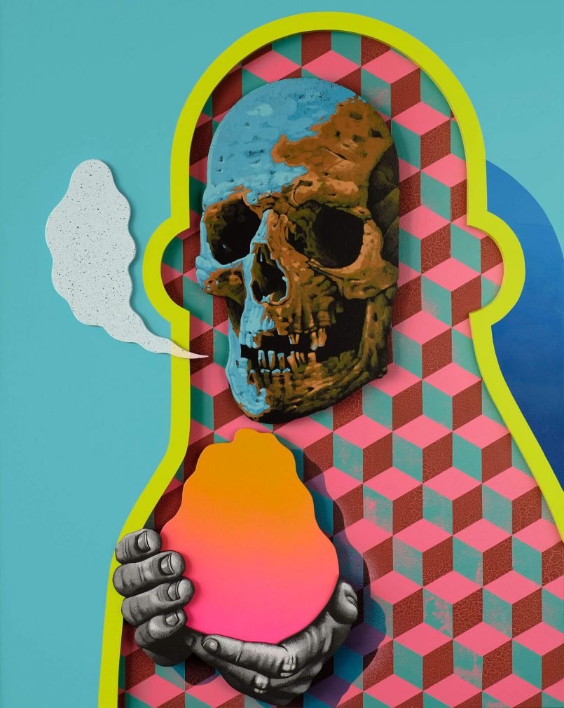 Layers of Identity & Mortality: The Art of Michael Reeder | Daily ...