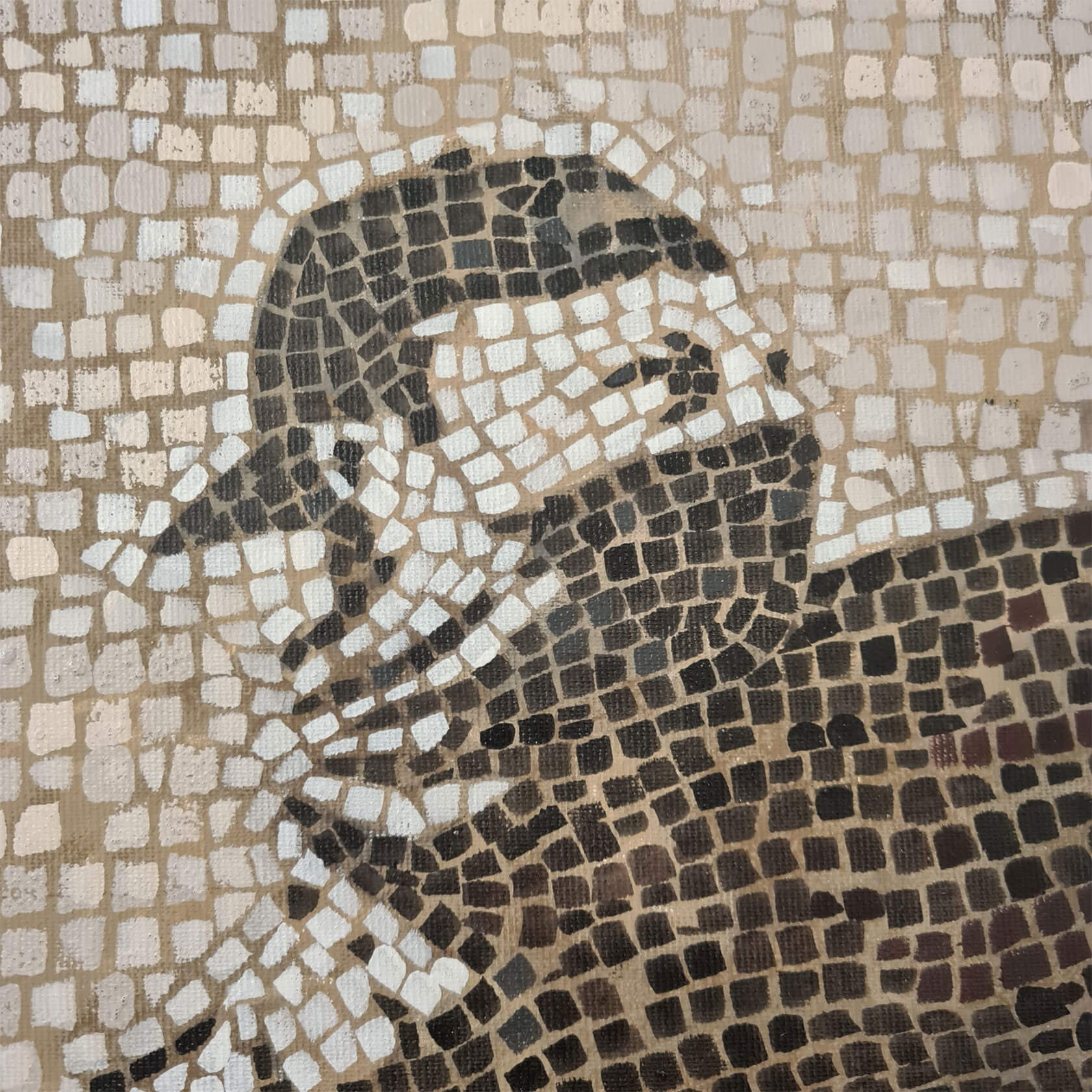 Modern Mosaics: Trompe L'oeil Paintings by Refreshink | Daily